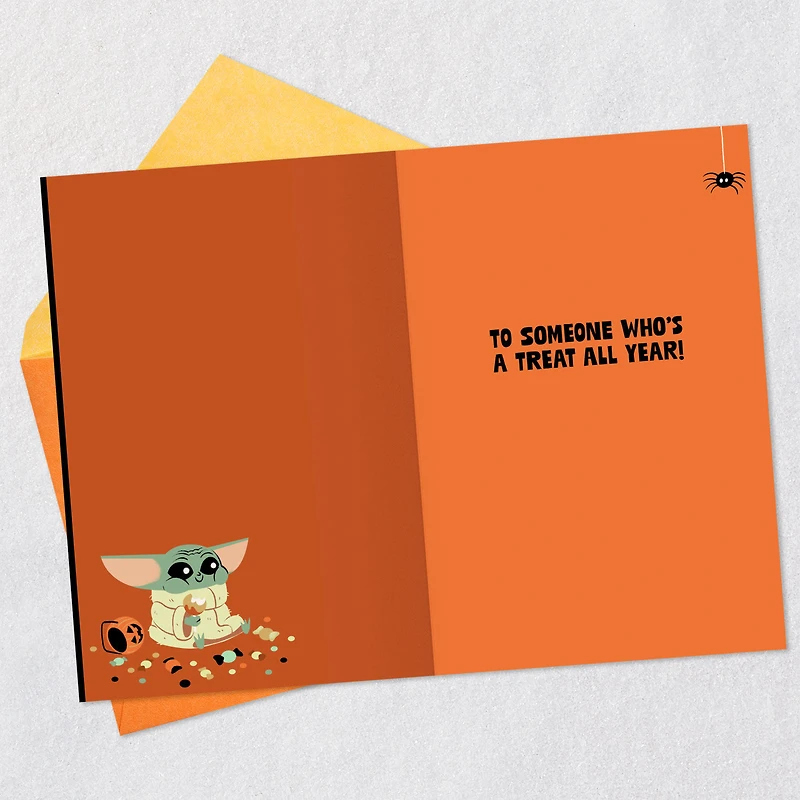 Star Wars: The Mandalorian™ Grogu™ and Ghosts Halloween Card for only USD 2.99 | Hallmark