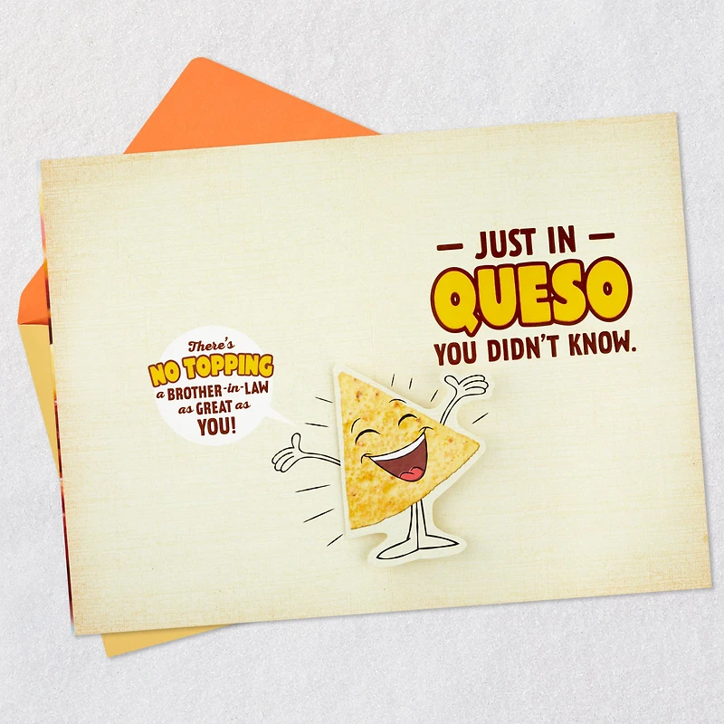 Nacho Average Brother-in-Law Funny Pop-Up Birthday Card for only USD 4.59 | Hallmark