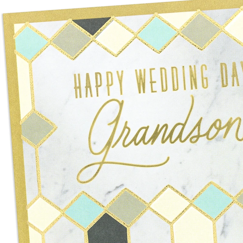 Celebrating This Beautiful New Chapter Wedding Card for Grandson for only USD 4.59 | Hallmark