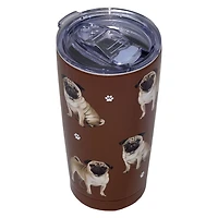E&S Pets Pug Stainless Steel Tumbler, 20 oz. for only USD 24.99 | Hallmark