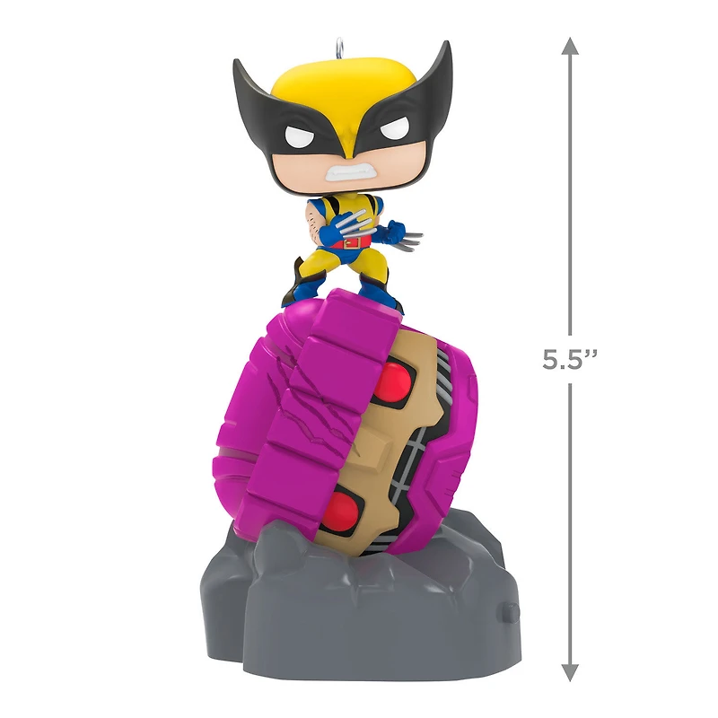 Marvel X-Men Wolverine Defeats Sentinel Funko POP!® Ornament With Light for only USD 37.99 | Hallmark