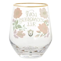 Bridgerton Love Conquers All Stemless Wine Glass for only USD 19.99 | Hallmark