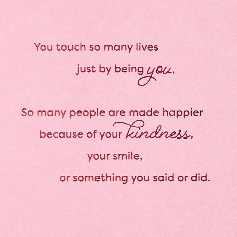 You Touch So Many Lives Valentine's Day Card for only USD 5.59 | Hallmark