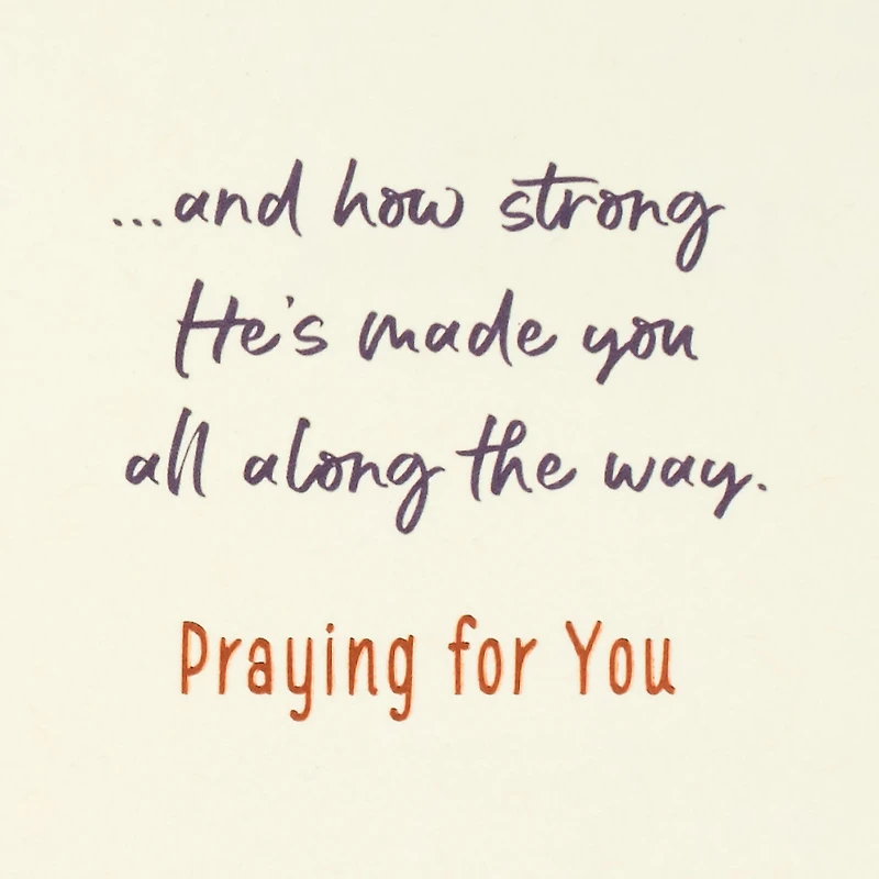 God Has Made You Strong Religious Encouragement Card for only USD 3.99 | Hallmark