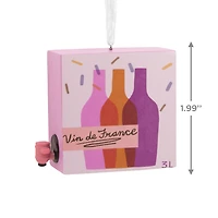 Boxed Wine Hallmark Ornament for only USD 14.99 | Hallmark