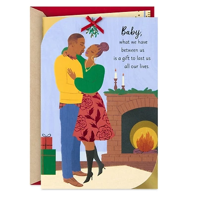 Our Love Is a Gift Romantic Christmas Card for Her for only USD 6.59 | Hallmark