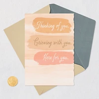 Here for You As Long As You Need Sympathy Card for only USD 3.99 | Hallmark