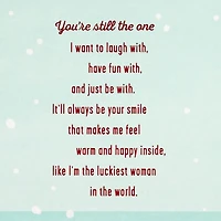 Husband, You're Still the One Christmas Card From Wife for only USD 5.59 | Hallmark