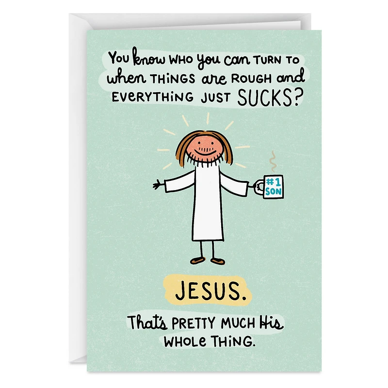 I'm Not as Good as Jesus Funny Encouragement Card for only USD 4.49 | Hallmark