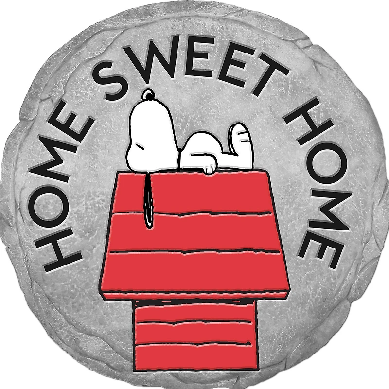 Spoontiques Peanuts Home Sweet Home Stepping Stone, 9.6" for only USD 19.99 | Hallmark