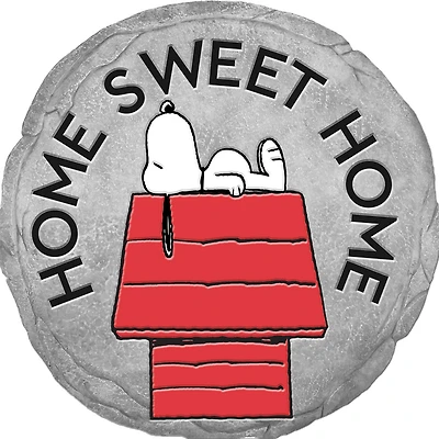 Spoontiques Peanuts Home Sweet Home Stepping Stone, 9.6" for only USD 19.99 | Hallmark
