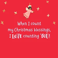 Counting My Blessings Christmas Card for Godmother for only USD 2.99 | Hallmark