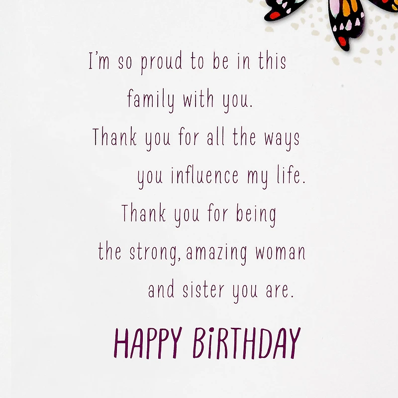 Wise and Wonderful Woman Birthday Card for Sister for only USD 7.99 | Hallmark