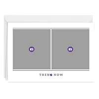 Personalized Black Lines on White Photo Card for only USD 4.99 | Hallmark