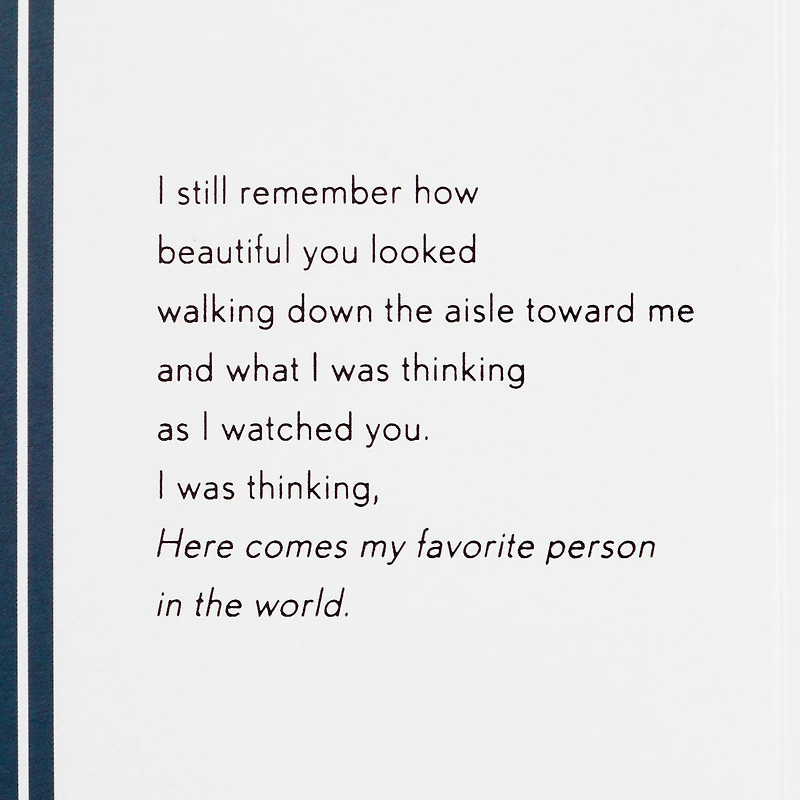 My Favorite Person in the World Anniversary Card for Wife for only USD 6.59 | Hallmark