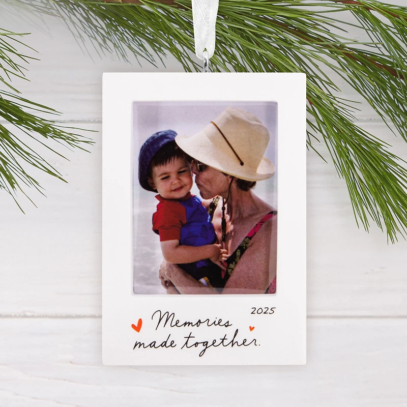 Memories Made Together 2025 Photo Frame Hallmark Ornament for only USD 14.99 | Hallmark