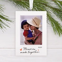 Memories Made Together 2025 Photo Frame Hallmark Ornament for only USD 14.99 | Hallmark