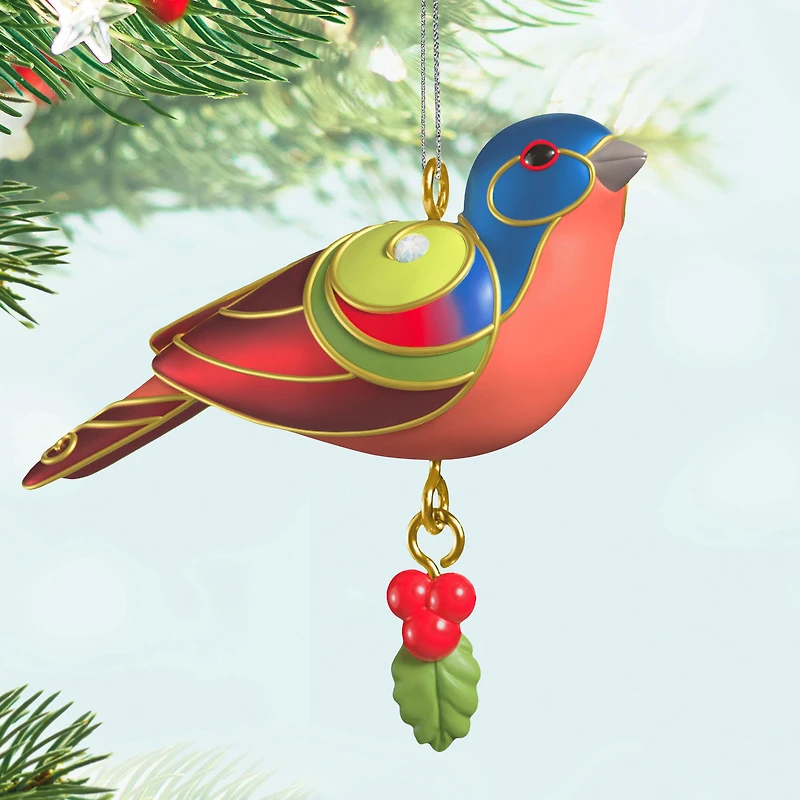 Mini Painted Bunting Ornament, 0.75" for only USD 12.99 | Hallmark