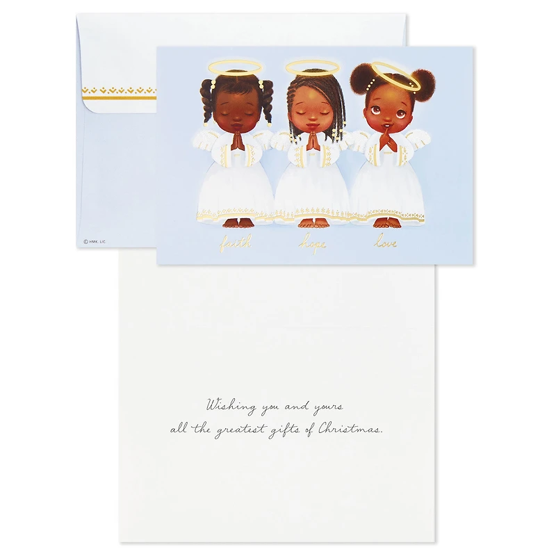 Three Little Angels Boxed Christmas Cards, Pack of 16 for only USD 15.49 | Hallmark