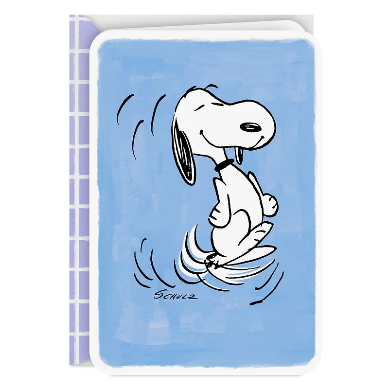 Peanuts® Snoopy Happy Dance Blank Card for only USD 2.99 | Hallmark