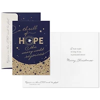 DaySpring A Thrill of Hope Boxed Christmas Cards, Pack of 12 for only USD 17.49 | Hallmark