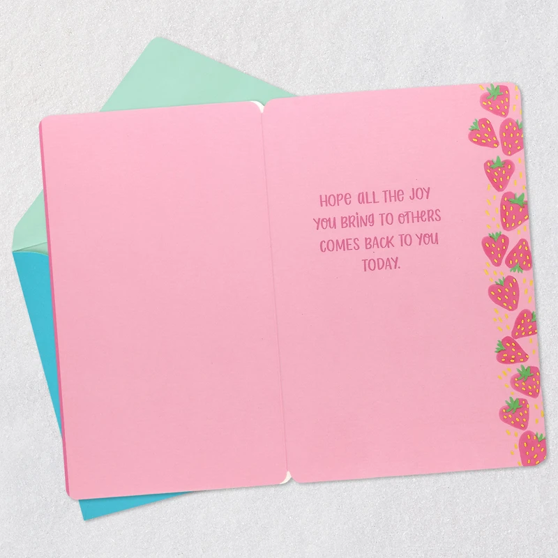 Sanrio® My Melody™ Berry Happy Birthday Card for only USD 4.99 | Hallmark