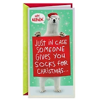 Something Cooler Funny Money Holder Christmas Card for Nephew for only USD 3.99 | Hallmark