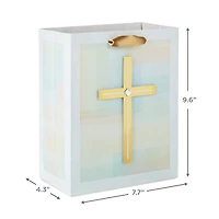 9.6" Gold Cross on Pastel Medium Gift Bag for only USD 3.99 | Hallmark