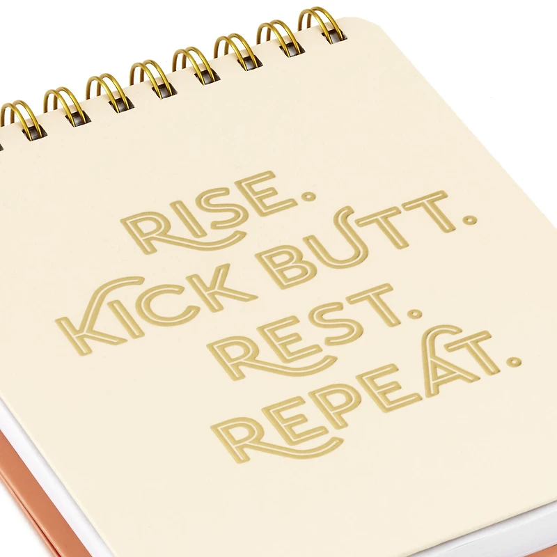 Kick Butt, Repeat Easel Notebook for only USD 16.99 | Hallmark