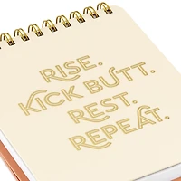 Kick Butt, Repeat Easel Notebook for only USD 16.99 | Hallmark