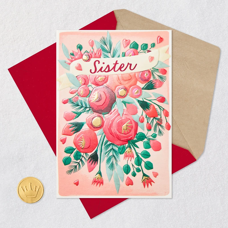 Celebrating You With Love Christmas Card for Sister for only USD 5.59 | Hallmark