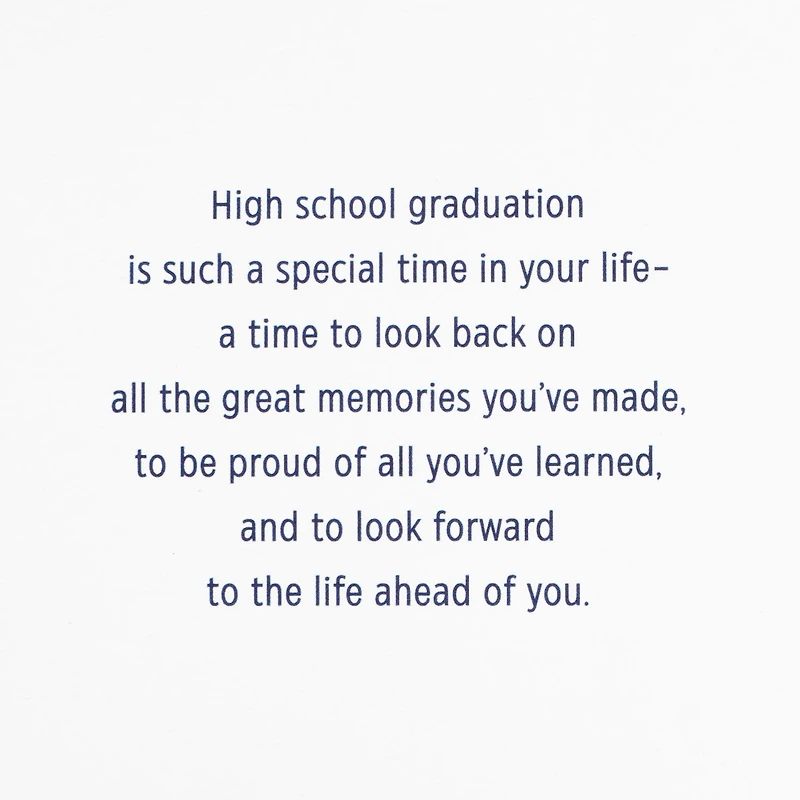 Such a Special Time High School Graduation Card for only USD 4.99 | Hallmark