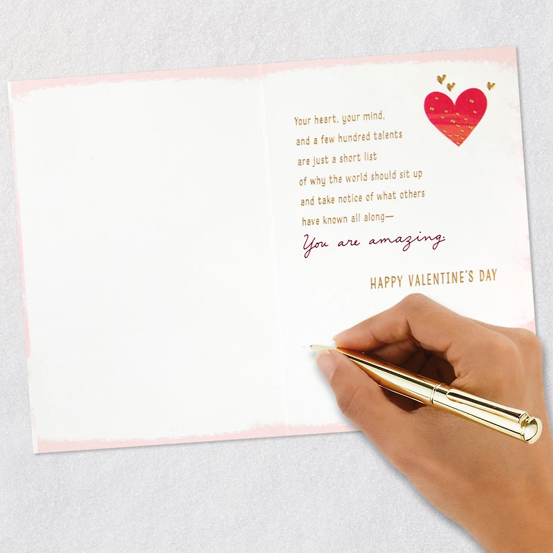 You are One-of-a-Kind Amazing Valentine's Day Card for Daughter for only USD 6.99 | Hallmark