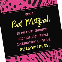 Celebrating Your Awesomeness Money Holder Bat Mitzvah Card for only USD 3.99 | Hallmark