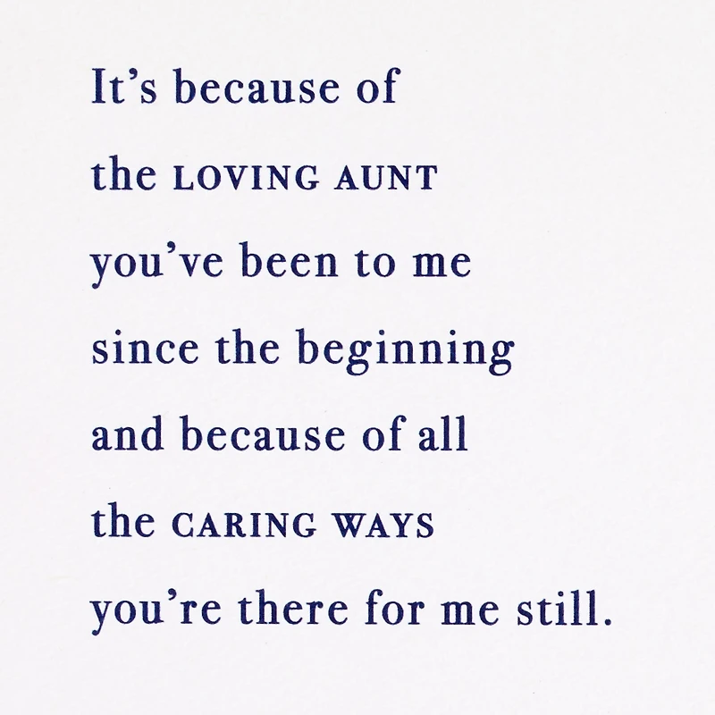 A Special Connection Birthday Card for Aunt for only USD 6.59 | Hallmark
