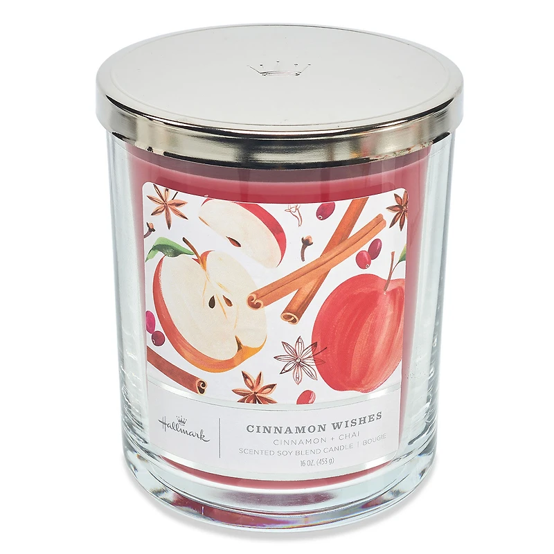 Cinnamon Wishes Scented 3-Wick Candle, 16 oz. for only USD 29.99 | Hallmark