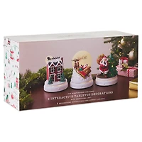 The Night Before Christmas Interactive Figurines With Light and Sound, Set of 3 for only USD 149.99 | Hallmark