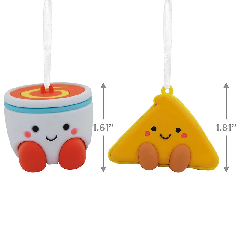 Better Together Tomato Soup and Grilled Cheese Magnetic Hallmark Ornaments, Set of 2 for only USD 11.49 | Hallmark