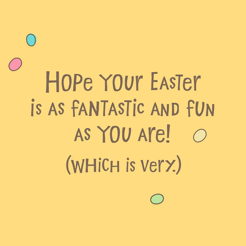 Fantastic and Fun Hopping Easter Bunny Easter Card for Kids for only USD 2.00 | Hallmark