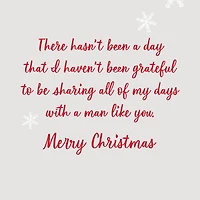Grateful to Share All My Days With You Christmas Card for Husband for only USD 2.99 | Hallmark
