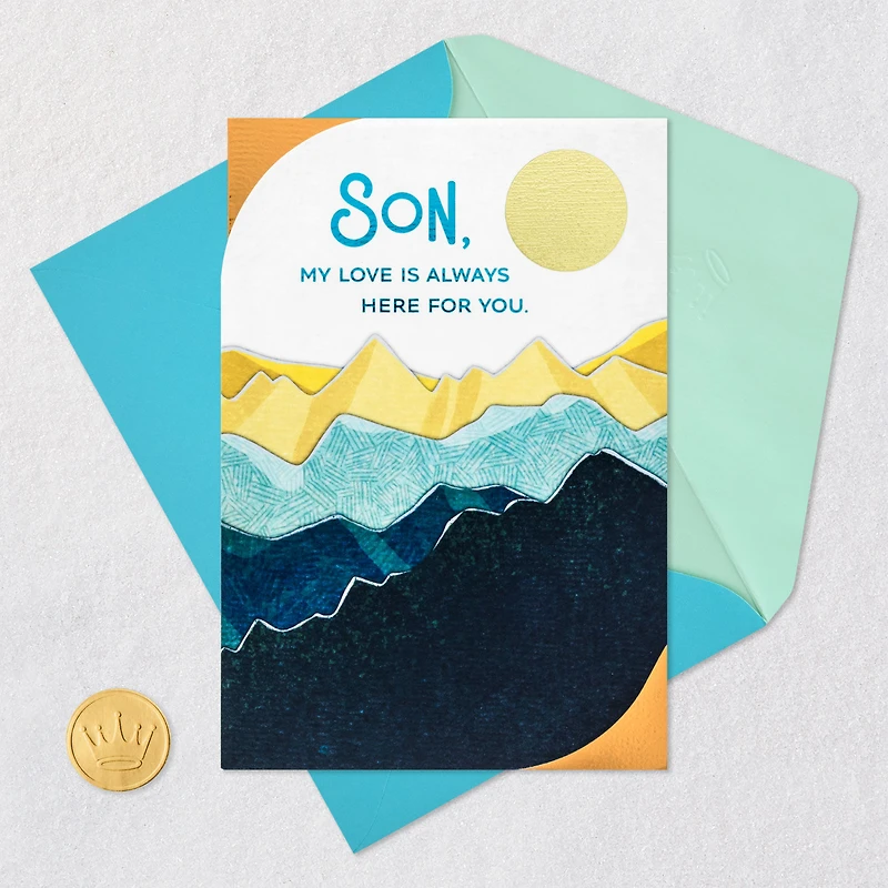 My Love Is Always Here for You Birthday Card for Son for only USD 5.99 | Hallmark