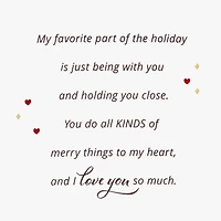 You Make My Heart Merry Romantic Christmas Card for only USD 5.99 | Hallmark