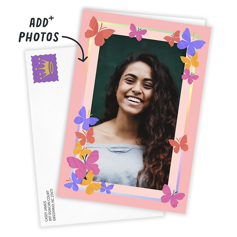 Boho Butterflies Custom Card for only USD 4.99 | Hallmark