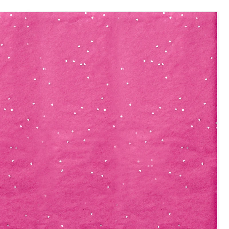Sparkling Dots on Hot Pink Tissue Paper, 6 sheets for only USD 2.49 | Hallmark