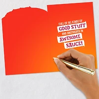 Smothered in Awesome Sauce Funny Birthday Card for only USD 4.59 | Hallmark