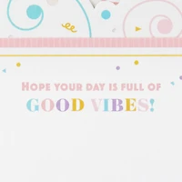 Good Vibes Confetti 3D Pop-Up Birthday Card for only USD 7.99 | Hallmark