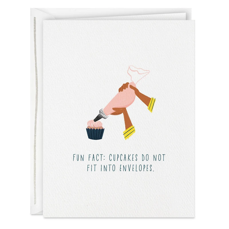 Cupcakes Don't Fit Funny Birthday Card for only USD 3.99 | Hallmark