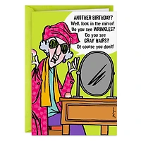Maxine™ Look in the Mirror Funny Birthday Card for only USD 4.49 | Hallmark