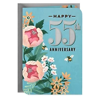 So Lucky and Grateful 55th Anniversary Card for Husband or Wife for only USD 4.99 | Hallmark