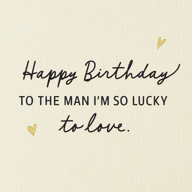 So Lucky to Love You Birthday Card for Husband for only USD 5.59 | Hallmark